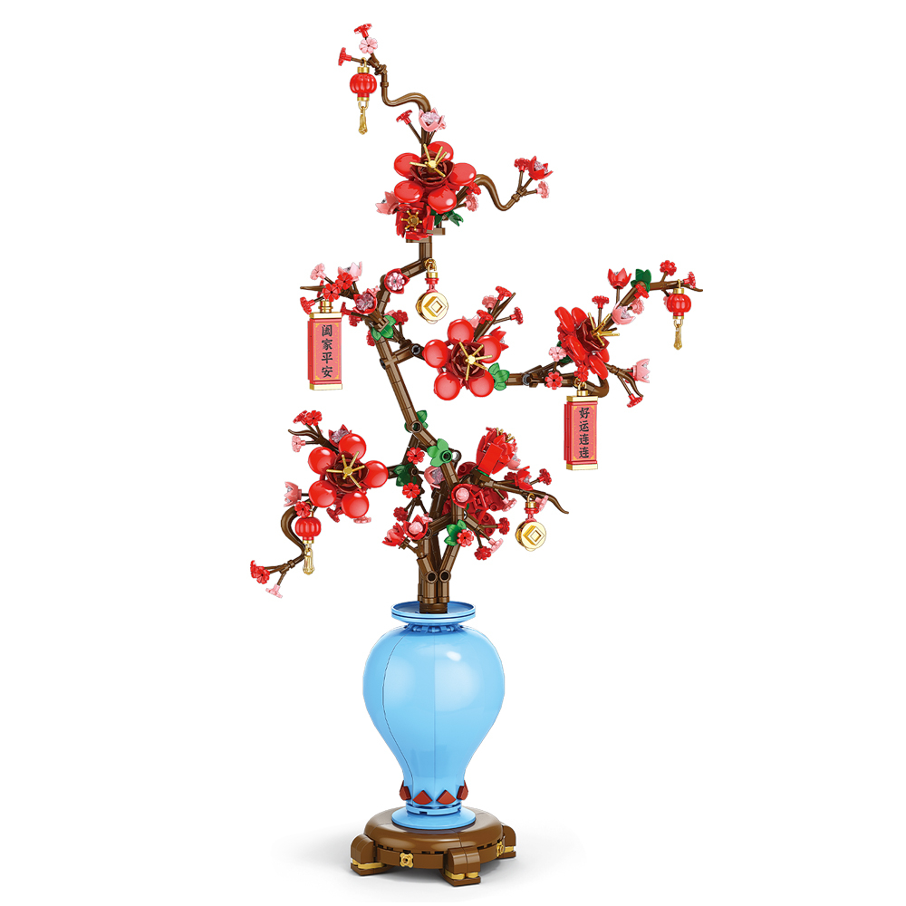 Diy Electronics For Adults - City Creativity Flower Bouquet Plum Blossom