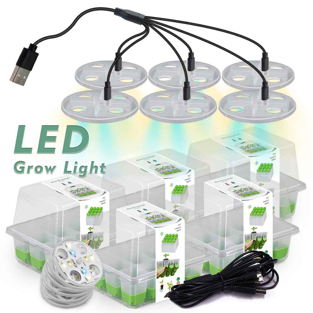 Led Assortment Kit - LED Grow Light Seedling Starter Tray