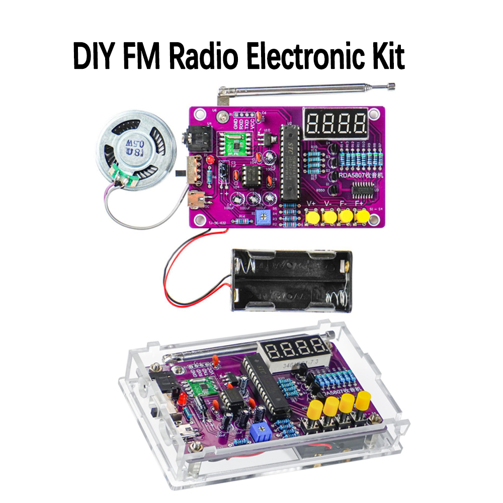 Diy Electronics Radio - DIY FM Radio Electronic Kit 87-108MHz