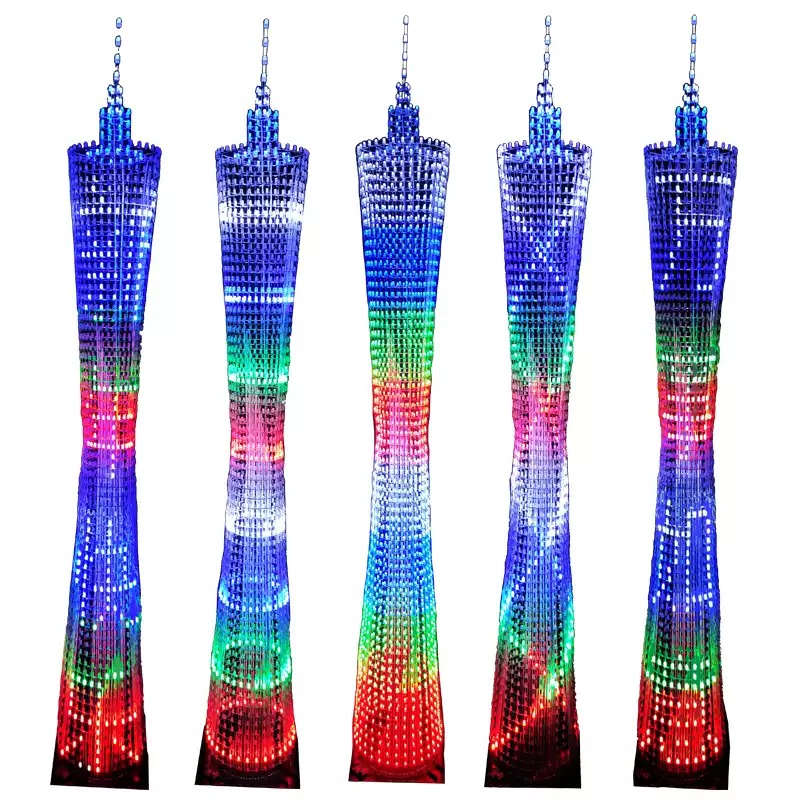 Diy Electronics For Beginners - 64 Layers Canton Tower DIY Electronic