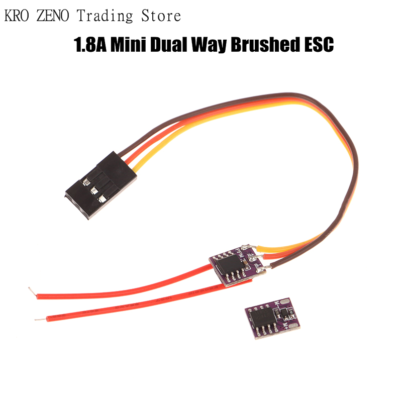 🔝1S 1.8A Dual Way Brushed ESC  - Diy Electronics Motor recension och pris