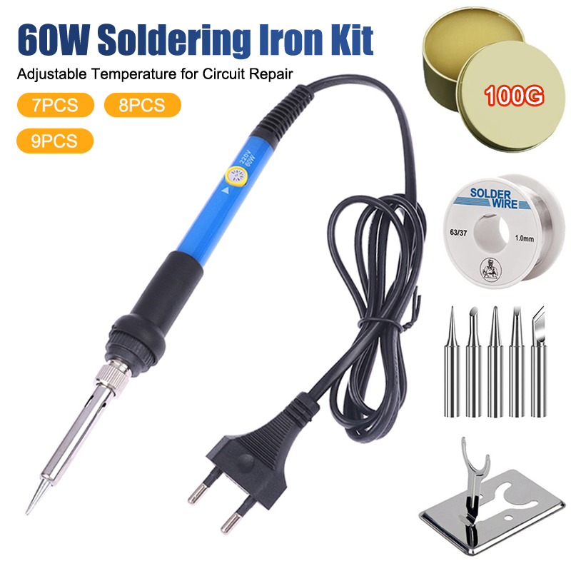 Adjustable Temp 220V 60W Elect - Soldering Iron Kit recension och pris