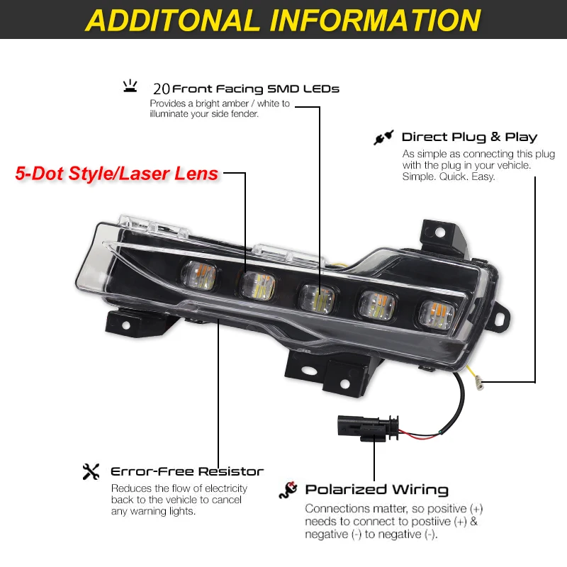 Fog/Driving DRL Light Kit - Se - Led Assortment Kit recension och pris
