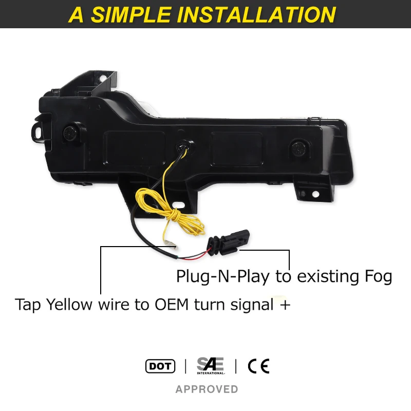 Fog/Driving DRL Light Kit - Se - Led Assortment Kit recension och pris