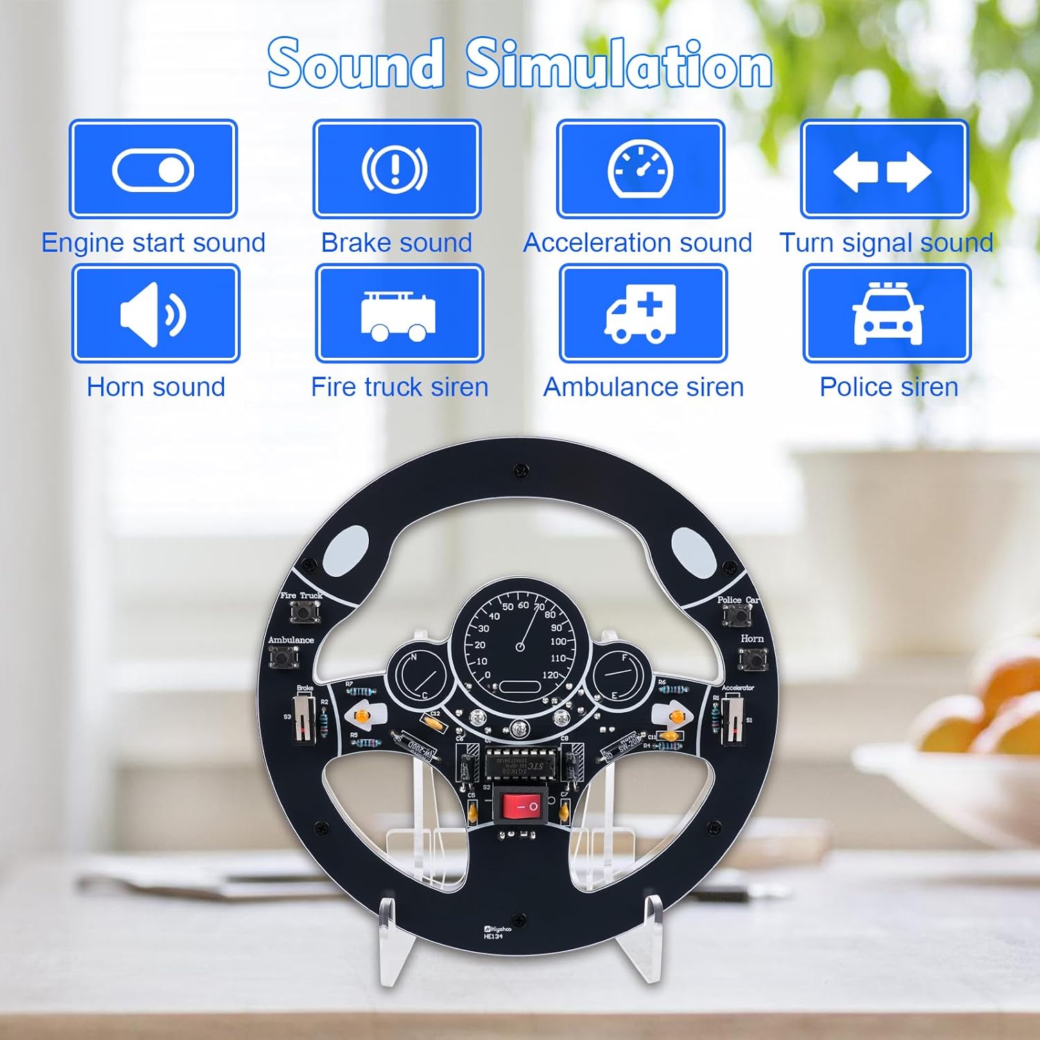 Car Steering Wheel DIY Solderi - Diy Electronics For Adults recension och pris