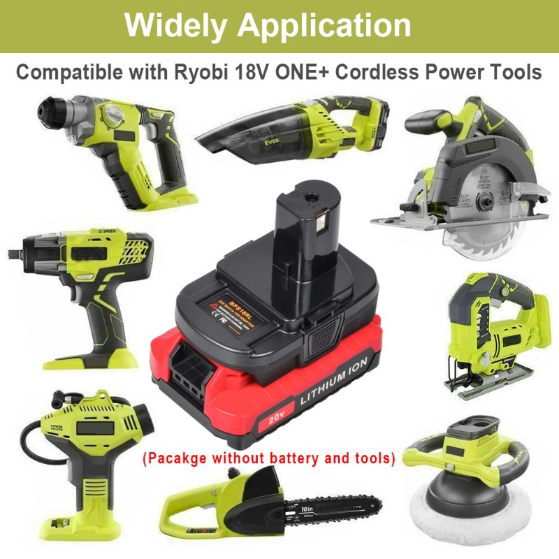 ALASICKA Battery Adapter BPS18 - Black+Decker Tool Cordless recension och pris