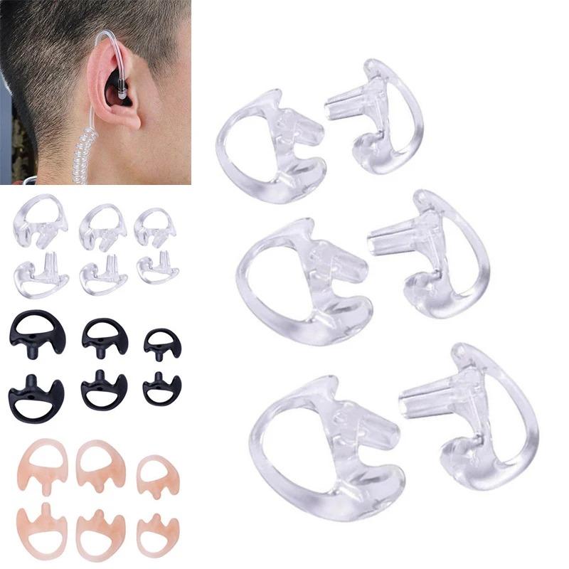 2Pcs Ear Molds Soft 2-Way Radi - Diy Electronics Radio recension och pris