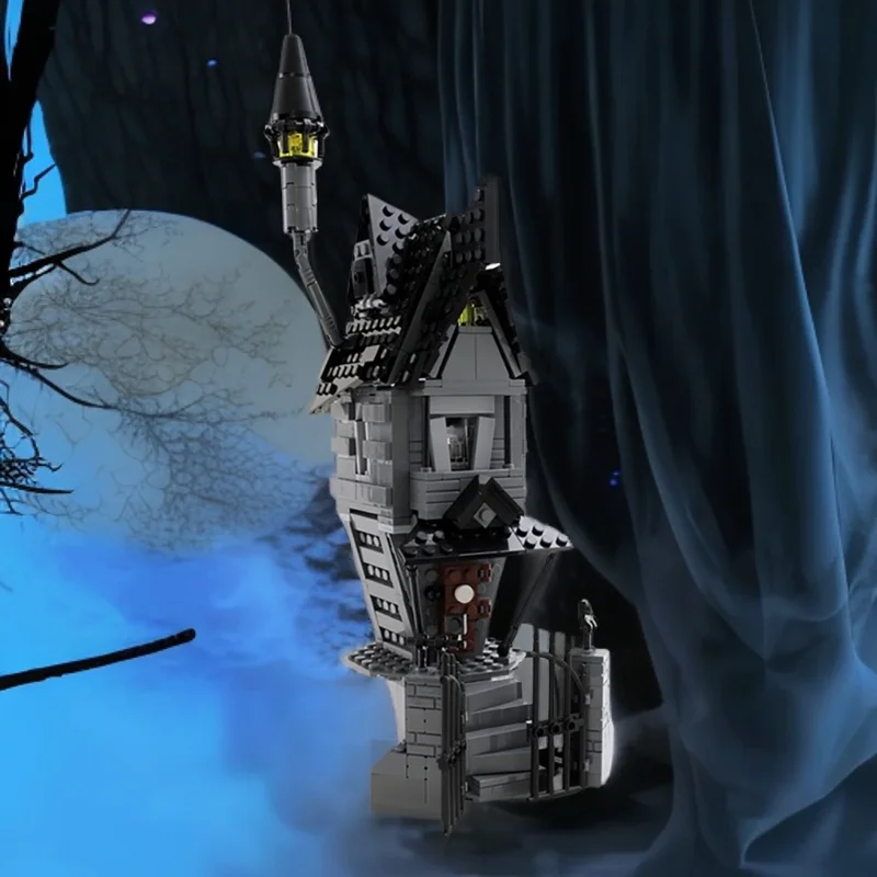 Gothic Skellington Castle Buil - Diy Lego Electronics recension och pris