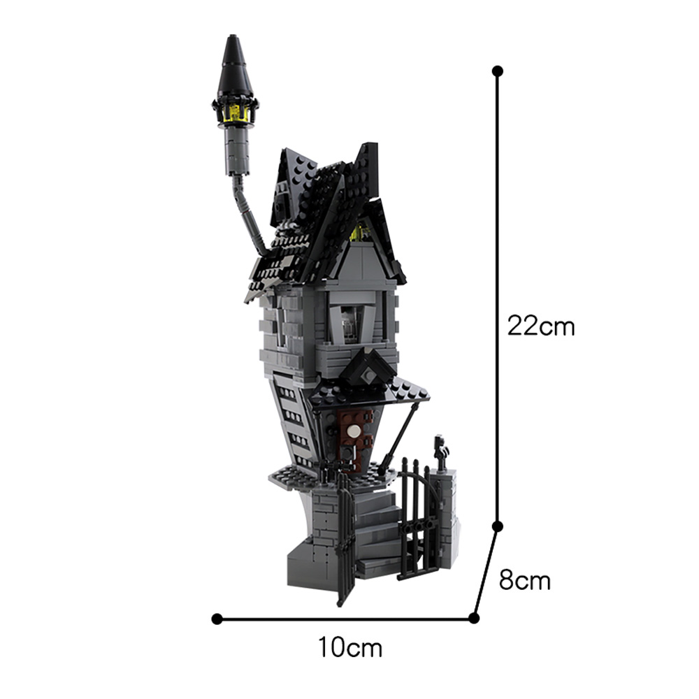 Gothic Skellington Castle Buil - Diy Lego Electronics recension och pris