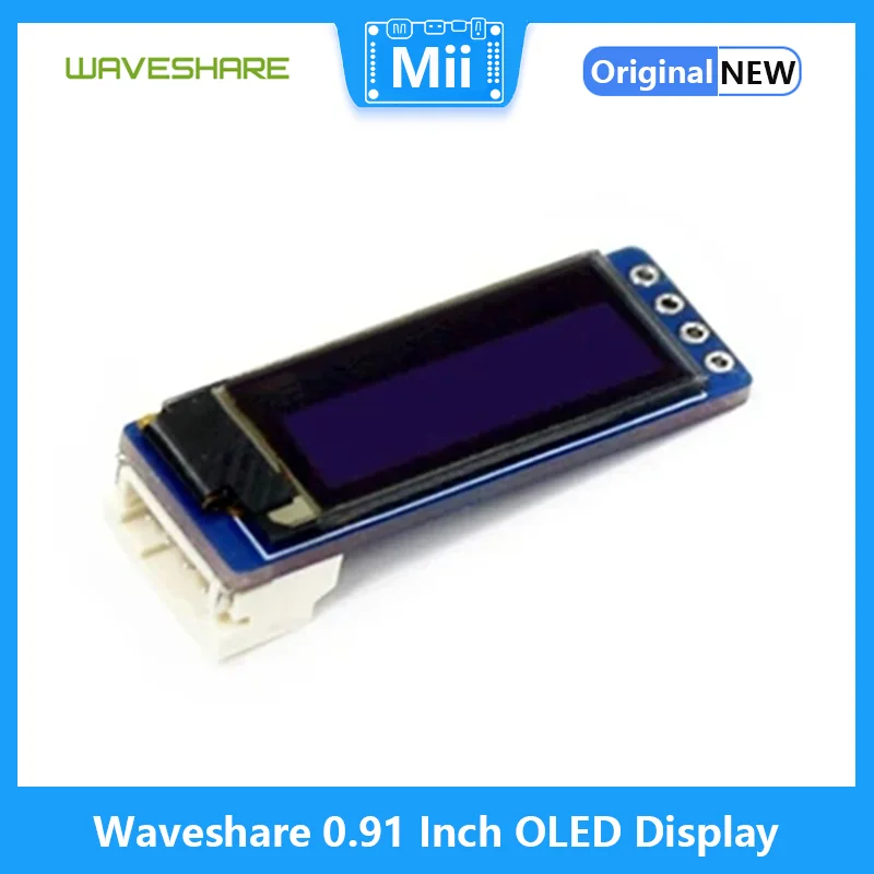 Waveshare 0.91 Inch OLED Displ - I2C Lcd Display recension och pris