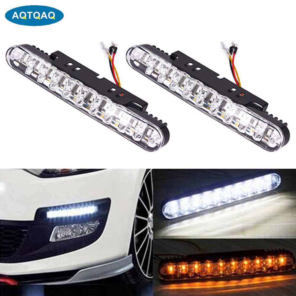 AQTQAQ 2Pcs/Set 12V Car 30 LED - Led Assortment Kit recension och pris