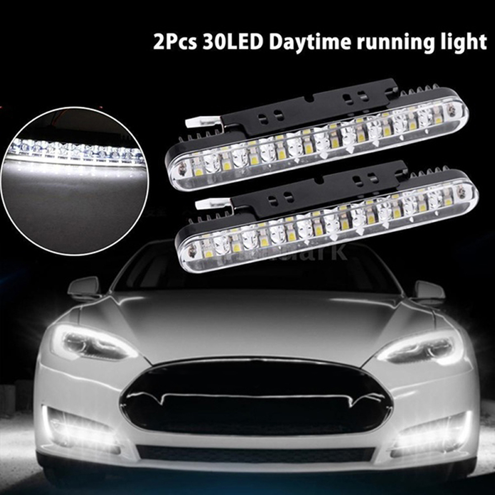 AQTQAQ 2Pcs/Set 12V Car 30 LED - Led Assortment Kit recension och pris