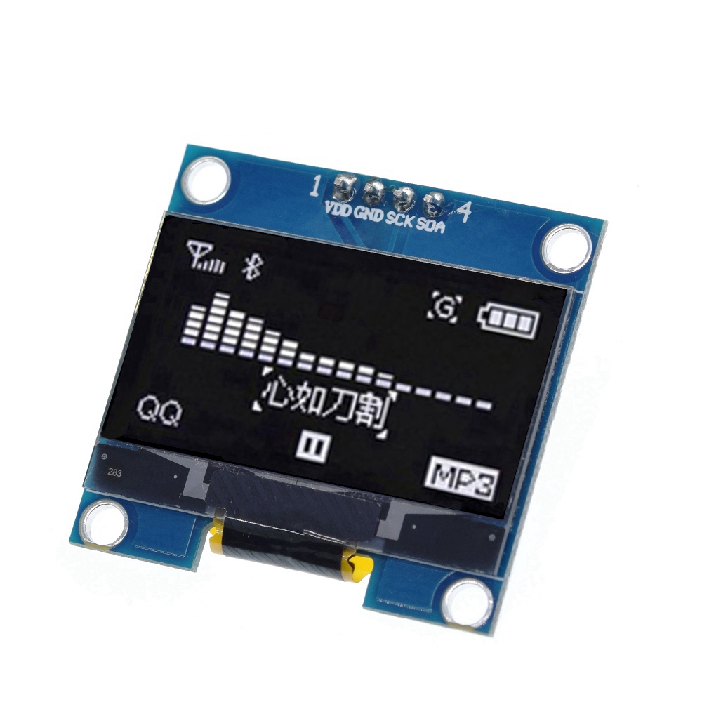 4PIN 1.3 OLED module white/blu - I2C Lcd Display recension och pris