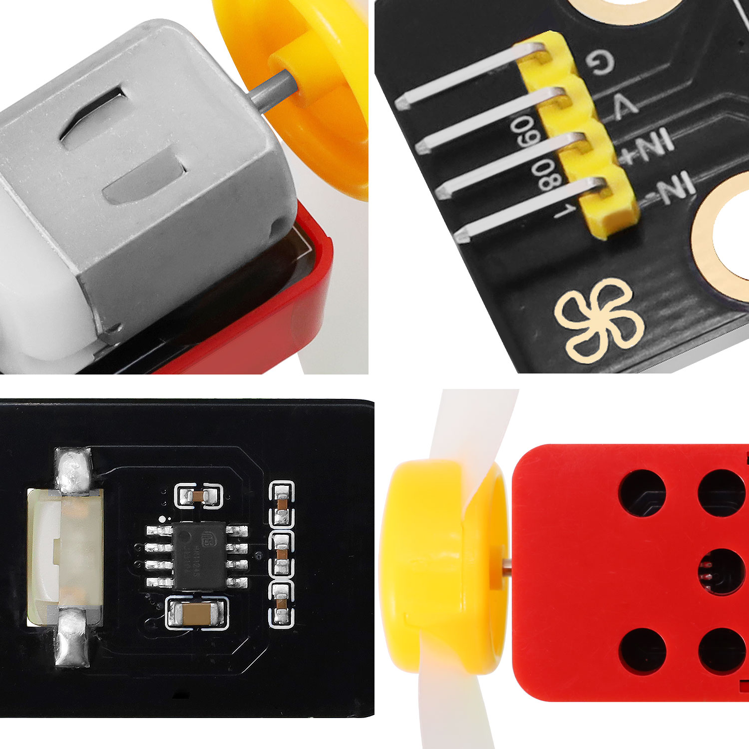 DC 3-6V 130 Motor Fan Module f - Diy Lego Electronics recension och pris
