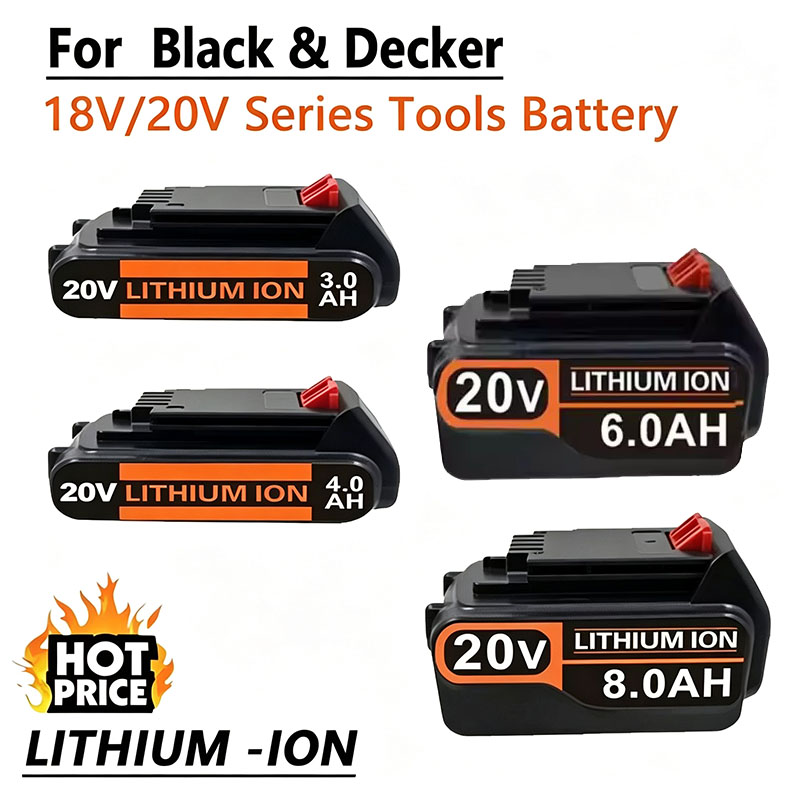 for Black & Decker 20V Battery - Black+Decker Tool Cordless recension och pris