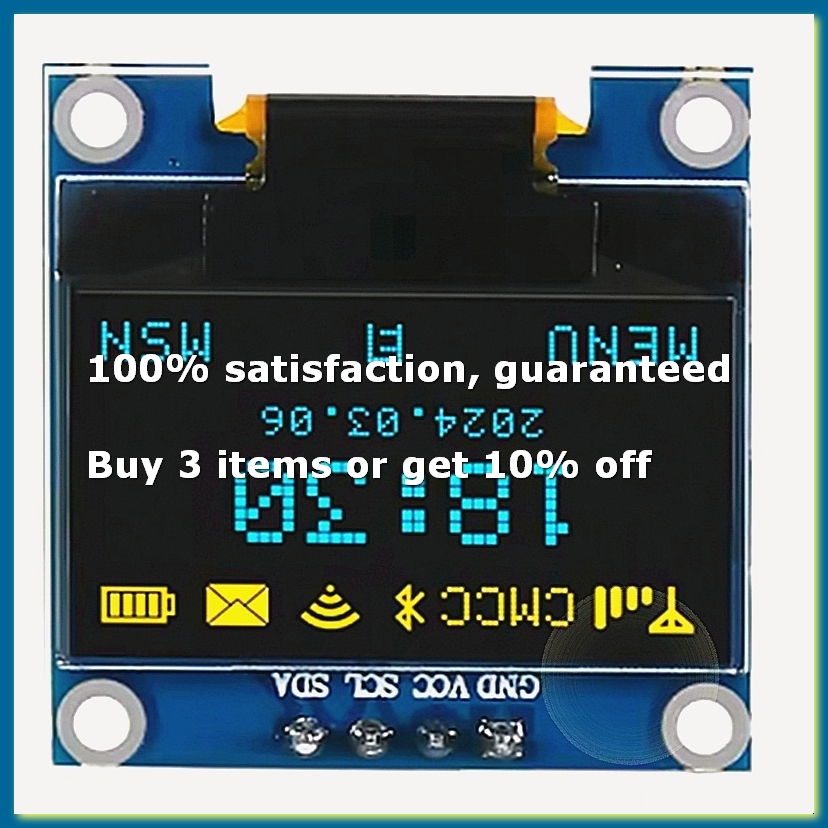 0.96 Inch OLED Display Screen  - I2C Lcd Display recension och pris