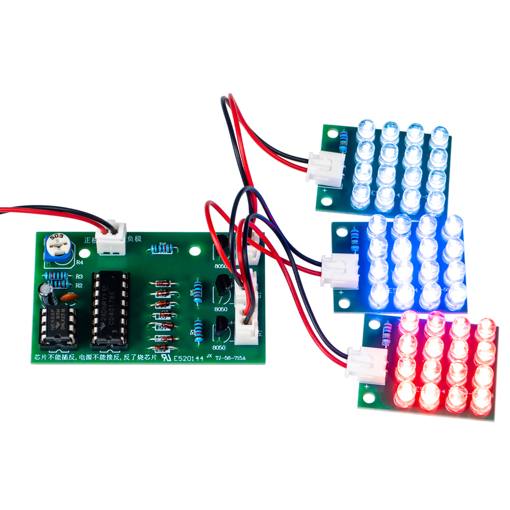 DIY Electronic Kit LED Three-C - Pcb Etching Kit recension och pris