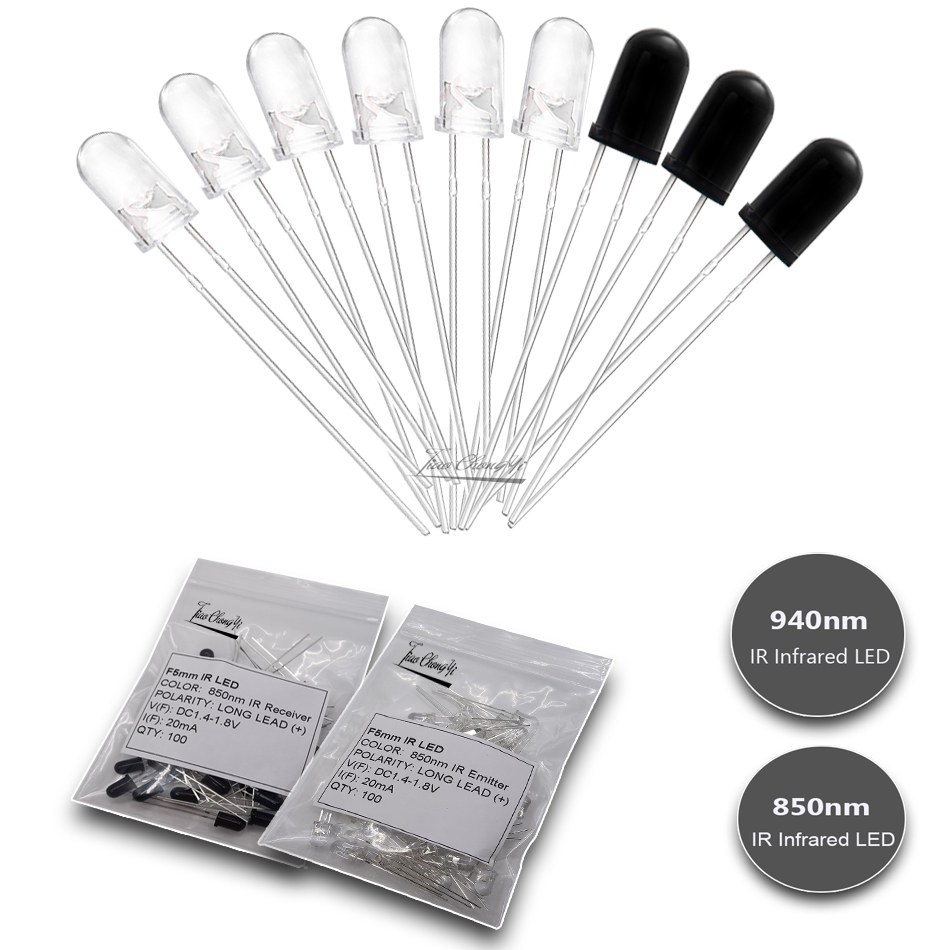 DIP 3mm 5mm IR LED Emitting Di - Ir Infrared Receiver recension och pris