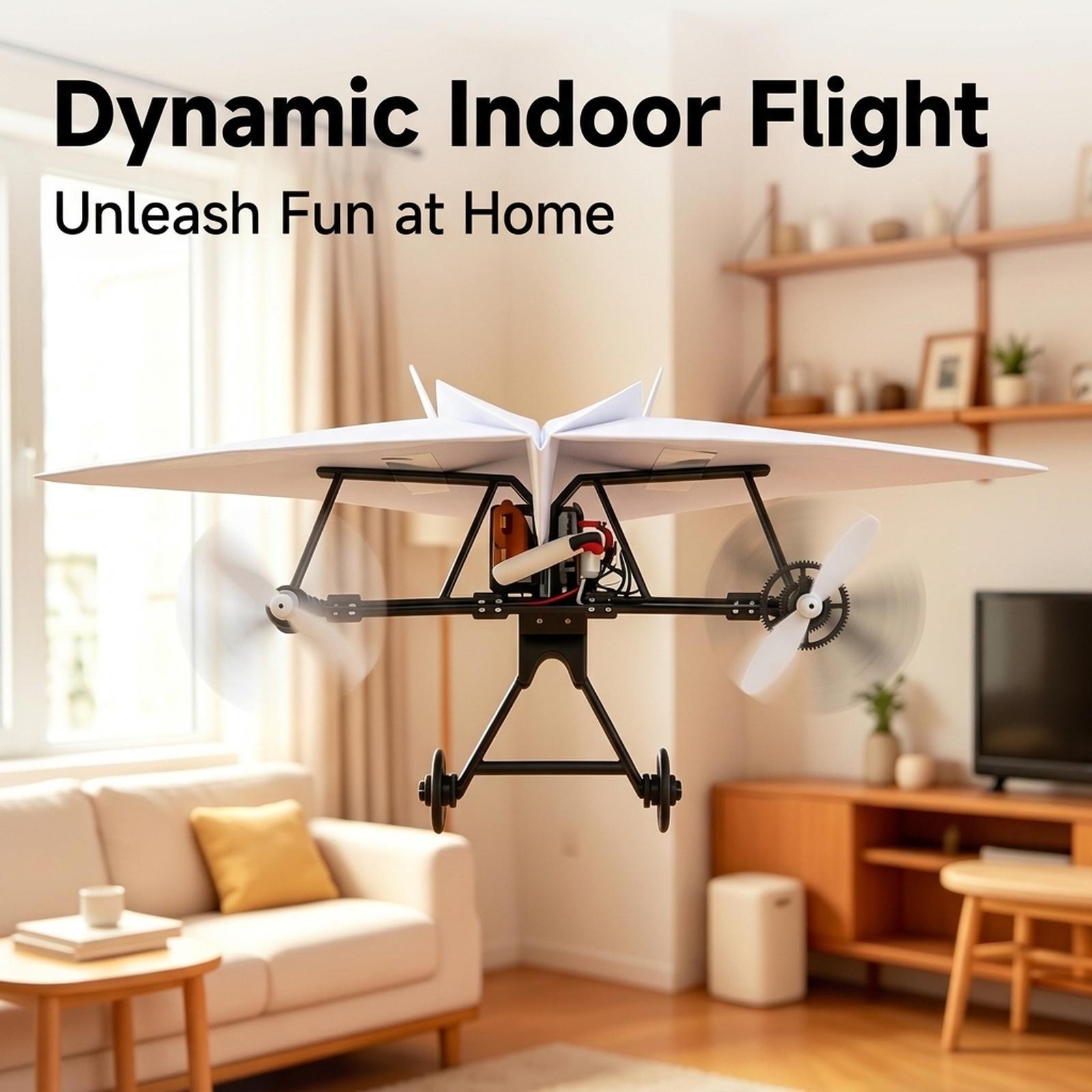 Mini RC Airplane DIY Kit ABS M - Diy Electronics For Beginners recension och pris