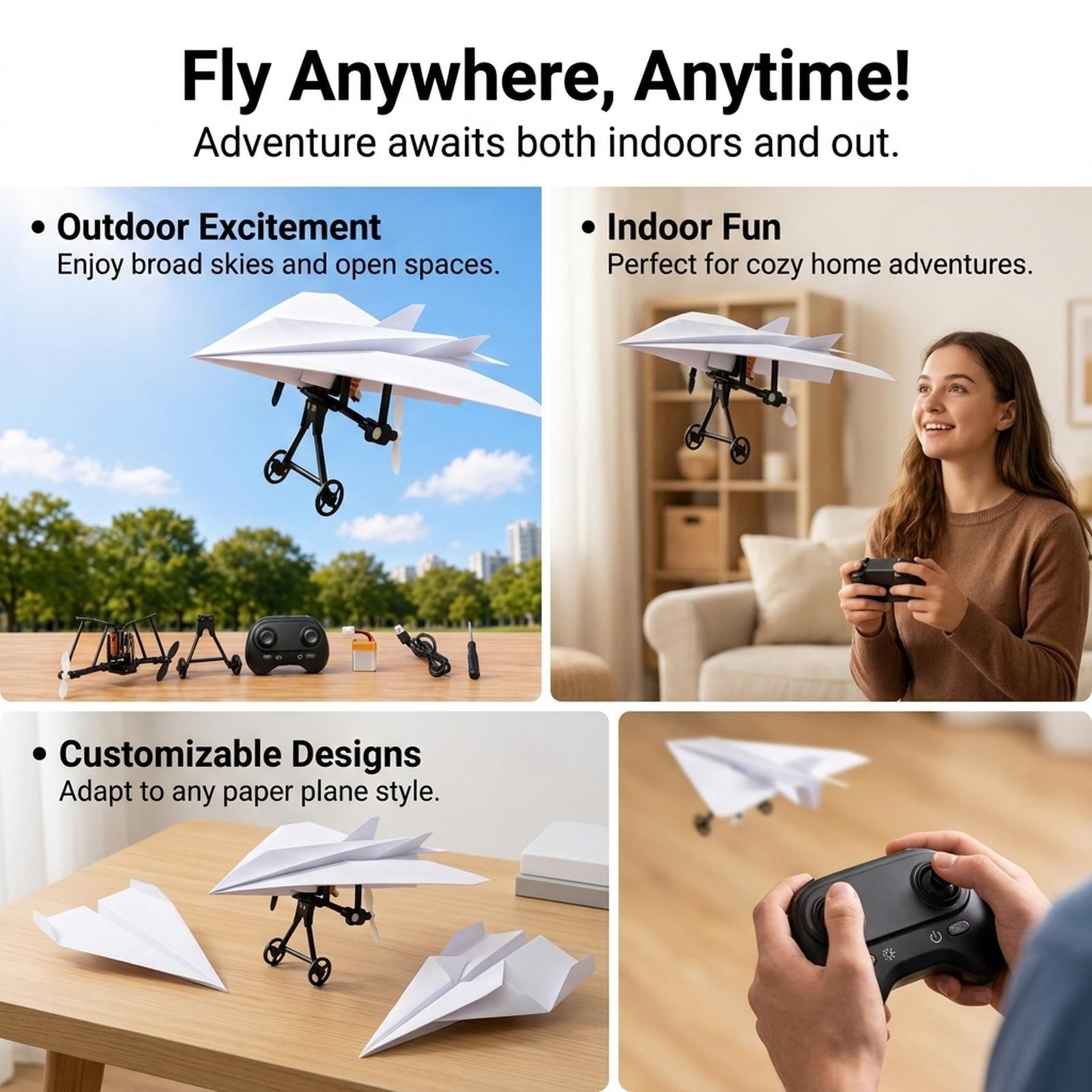Mini RC Airplane DIY Kit ABS M - Diy Electronics For Beginners recension och pris