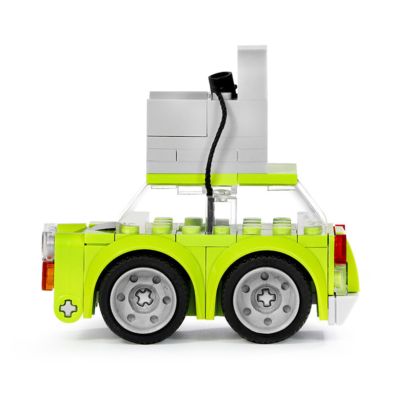 MOC Mr Beaned Racing Car Build - Diy Lego Electronics recension och pris