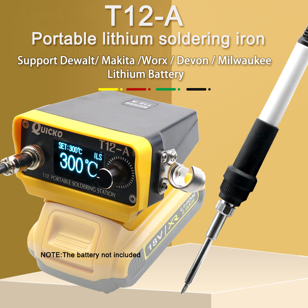 70W T12 Cordless Soldering Sta - Milwaukee Drill M12 Fuel recension och pris