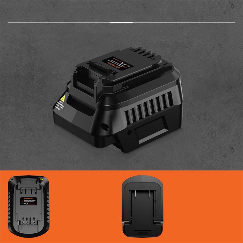 【RECOMENDAR】Battery Adapter Fo - Black+Decker Tool Cordless recension och pris