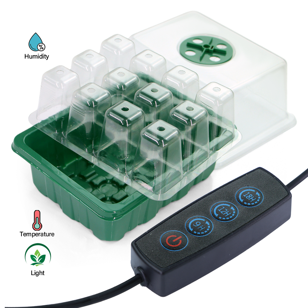 LED Nursery Pots with Grow Lig - Led Assortment Kit recension och pris