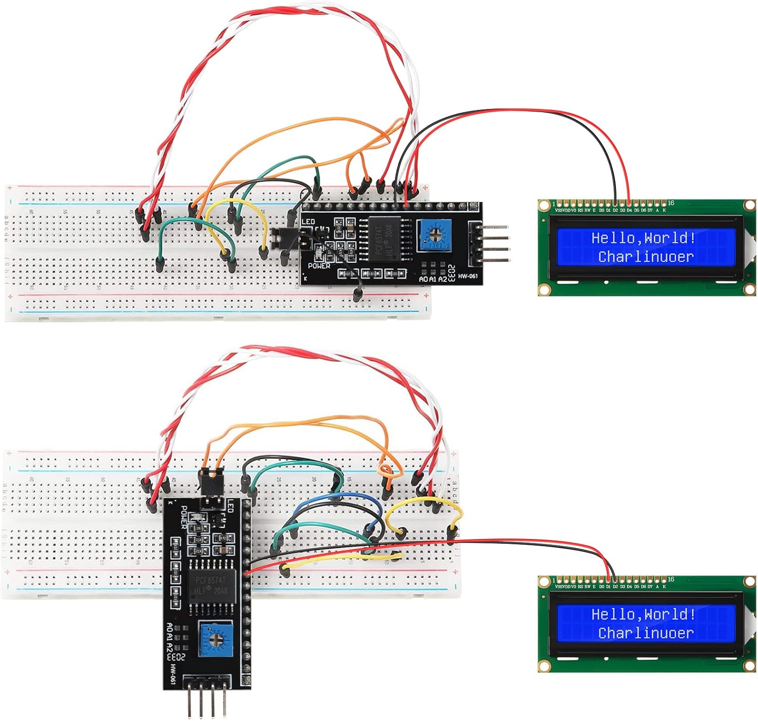 1Set 1602 LCD 20*4 Blue Screen - I2C Lcd Display recension och pris