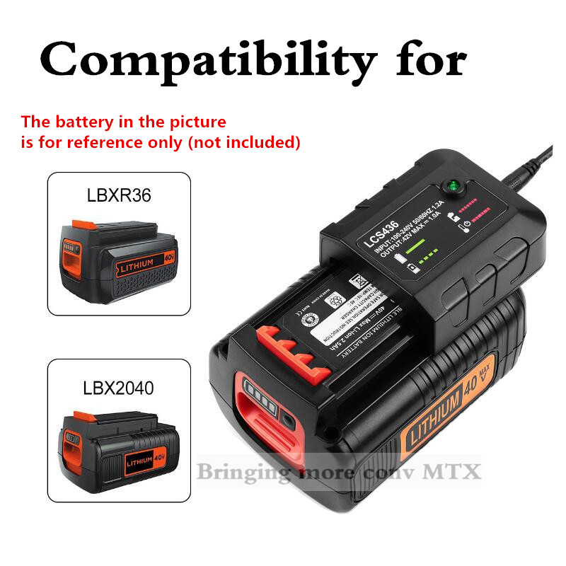 For Black&Decker 36V/40V Li-io - Black+Decker Tool Cordless recension och pris