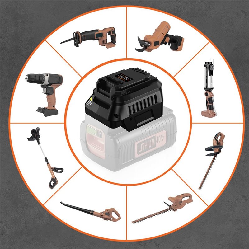 Y42A-Battery Adapter For Black - Black+Decker Tool Cordless recension och pris