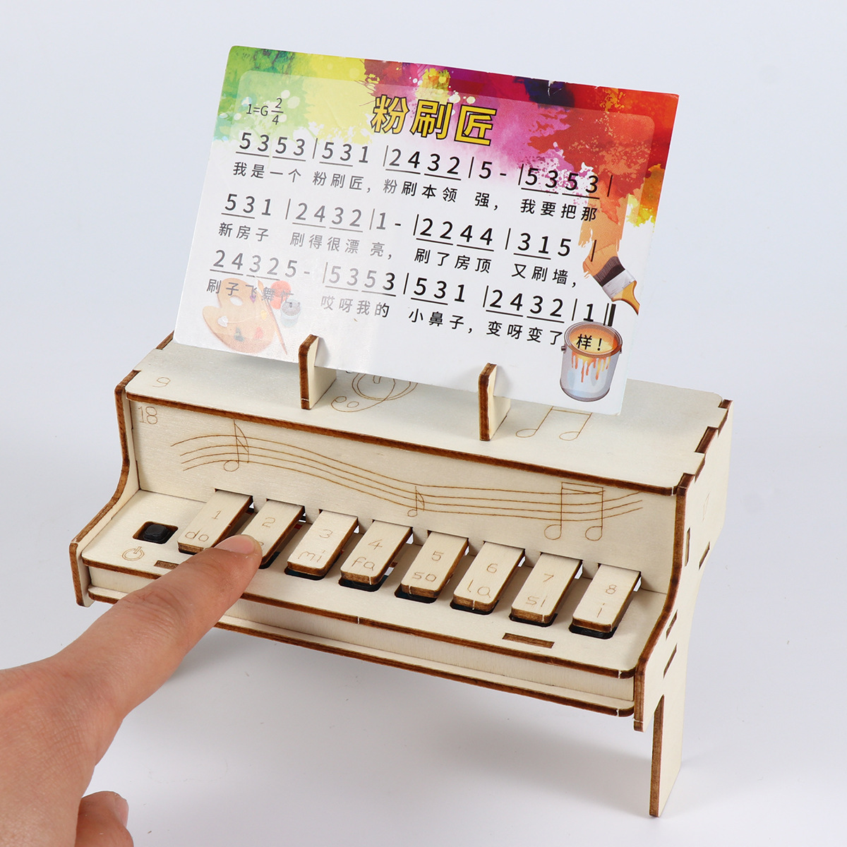 DIY Wooden Electronic Piano Mo - Diy Electronics For Beginners recension och pris