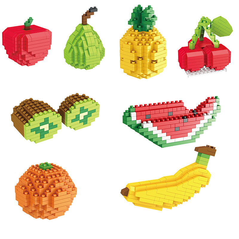 DIY Fruit Mini Building Blocks - Diy Electronics For Adults recension och pris