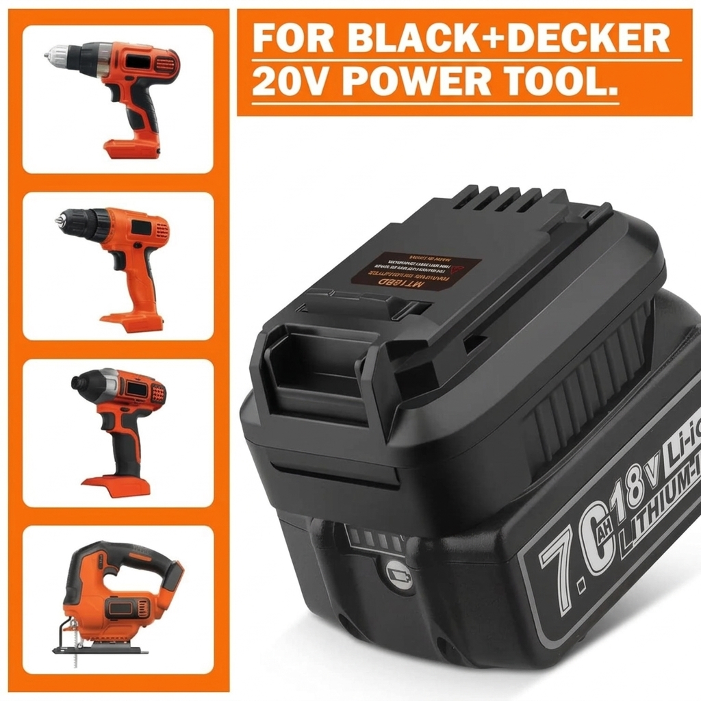 Converter for Makita to for Bl - Black+Decker Tool Cordless recension och pris