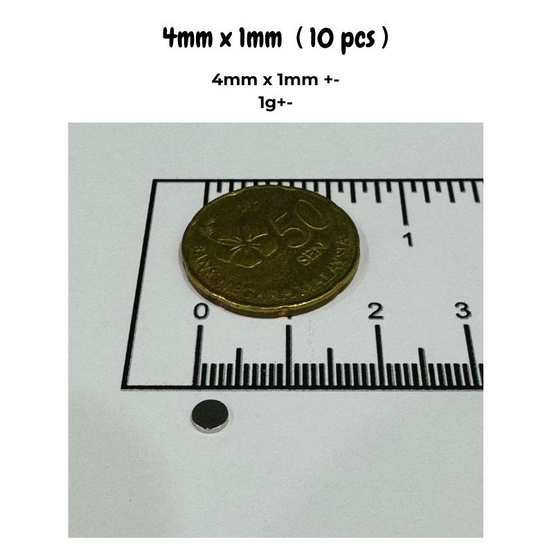 20/50pcs 4x1mm & 5x2mm Magnets - Diy Electronics For Beginners recension och pris
