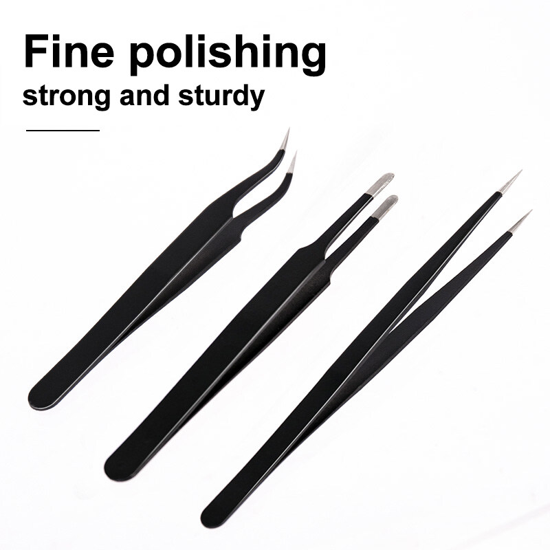 Deli 3PCS Tweezers Set Upgrade - Soldering Iron Kit recension och pris