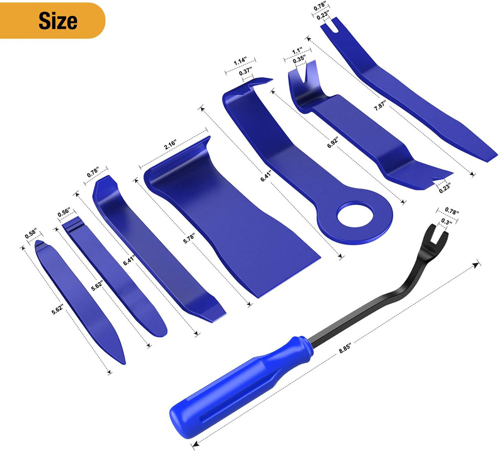 8PCS Auto Trim Scratch Removal - Diy Electronics Radio recension och pris