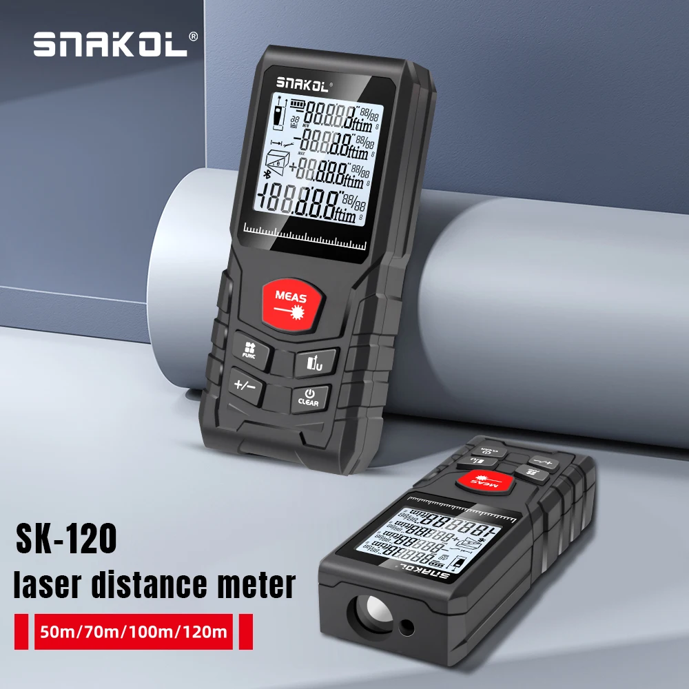 SNAKOL Laser Distance Meter 50 - Stanley Tape 25Ft recension och pris